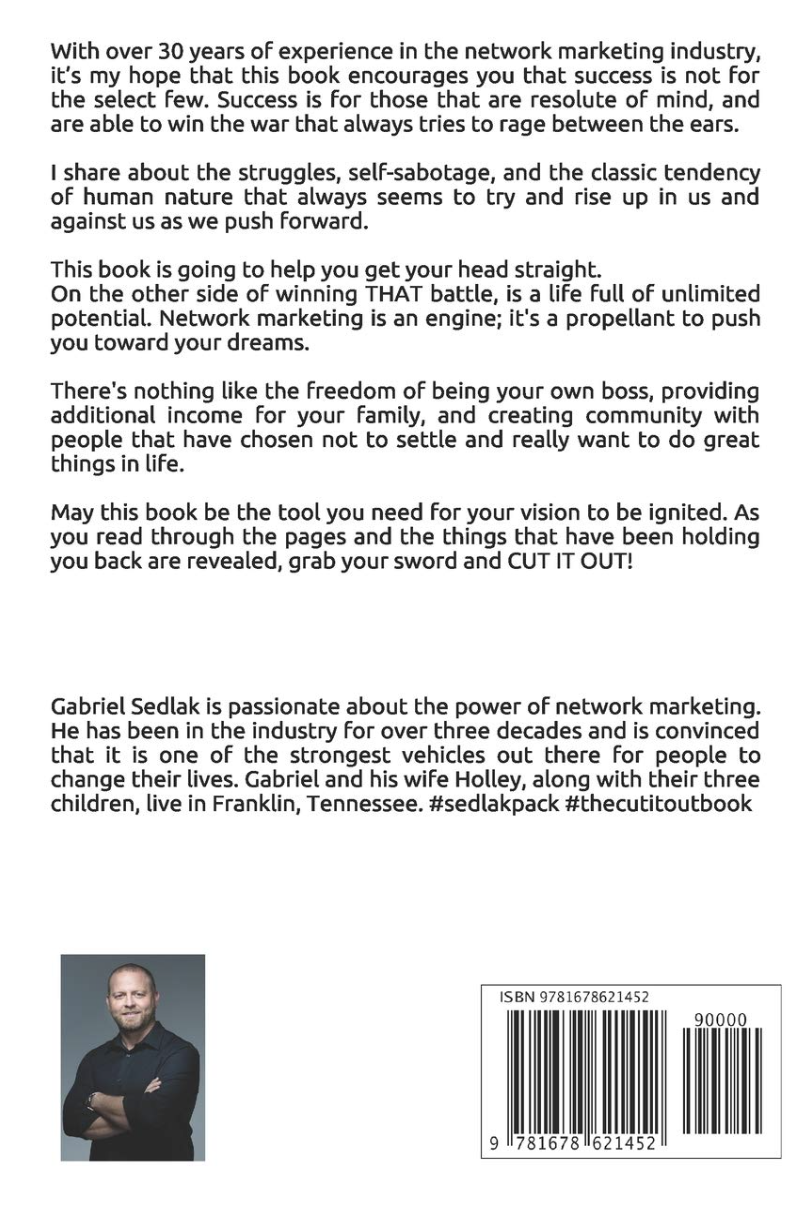 CUT IT OUT! Getting Your Head Straight In Network Marketing
